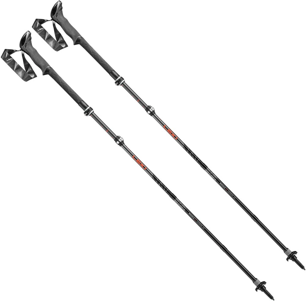 Leki Makalu FX Carbon AS Trekking Poles - Pair - Anthracite/Red 3 Leki Makalu FX Carbon AS Trekking Poles - Pair - Anthracite/Red