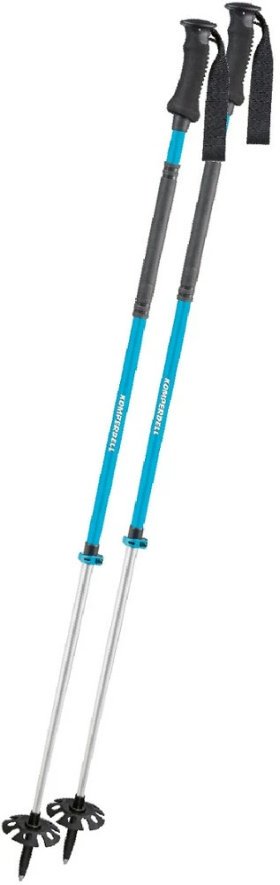 Komperdell T2 Thermo Adventure Trekking Poles - Pair - Black/Blue 4 Komperdell T2 Thermo Adventure Trekking Poles - Pair - Black/Blue - Image 2
