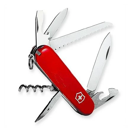 Swiss Army Camper Knife - Red 3 Swiss Army Camper Knife - Red
