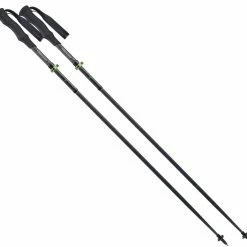 Komperdell Carbon Trail UL Vario Trekking Poles - Pair - Black/Green