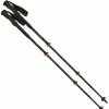 Komperdell Carbon C3 Pro Compact Trekking Poles - Pair - Black/Red