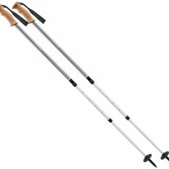 Komperdell Peak Cork Antishock Trekking Poles - Pair - Gray