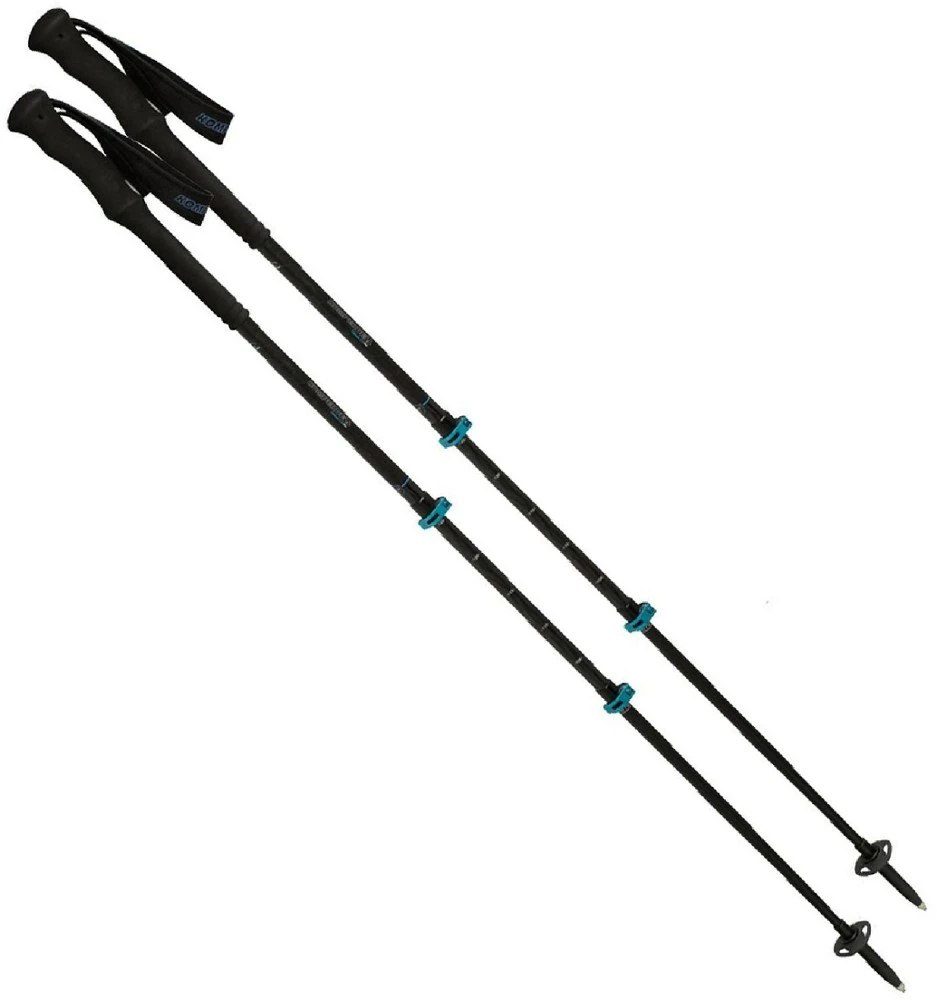 Komperdell Carbon C3 Pro Trekking Poles - 2020 - Pair - Black/Green 3 Komperdell Carbon C3 Pro Trekking Poles - 2020 - Pair - Black/Green