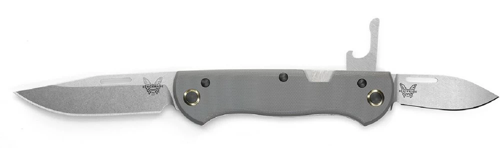 Benchmade 317 Weekender SlipJoint G10 Knife - Cool Gray 4 Benchmade 317 Weekender SlipJoint G10 Knife - Cool Gray - Image 2