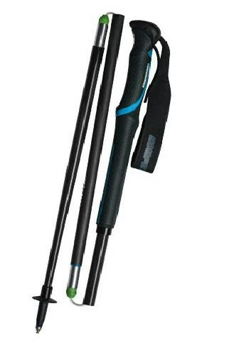 Komperdell Carbon Trailstick Trekking Poles - Pair - Black/Blue 4 Komperdell Carbon Trailstick Trekking Poles - Pair - Black/Blue - Image 2
