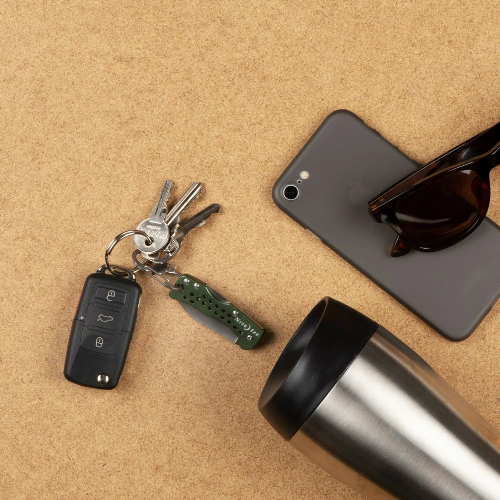 Nite Ize Doohickey Key Chain Knife - Olive 8 Nite Ize Doohickey Key Chain Knife - Olive - Image 6