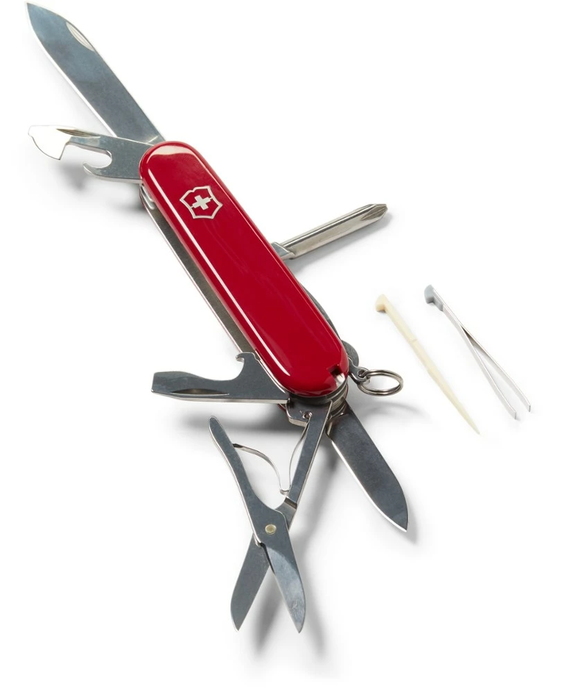 Swiss Army Super Tinker Swiss Army Knife - Red 3 Swiss Army Super Tinker Swiss Army Knife - Red