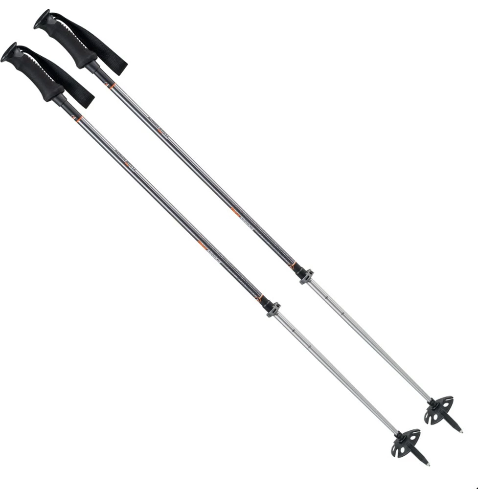 Komperdell Titanal Adventure Trekking Poles - Pair - Black/Orange 3 Komperdell Titanal Adventure Trekking Poles - Pair - Black/Orange