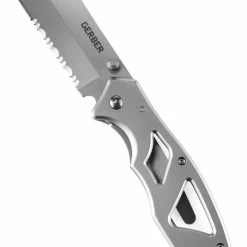 Gerber Paraframe II Knife - Serrated - Stainless