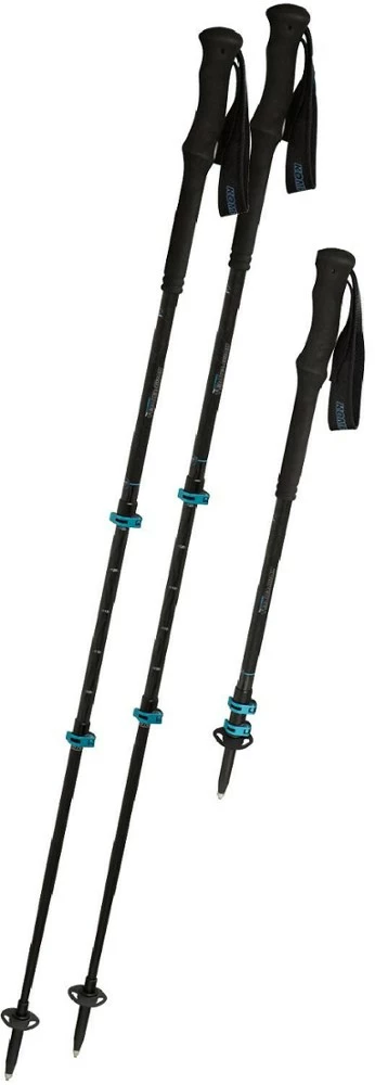 Komperdell Carbon C3 Pro Trekking Poles - 2020 - Pair - Black/Green 4 Komperdell Carbon C3 Pro Trekking Poles - 2020 - Pair - Black/Green - Image 2